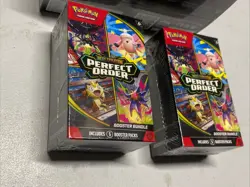 Pokemon Perfect Order Lot ETB, 2 Booster Bundles, 2 Sleeved Packs- New /Sealed - Image 4