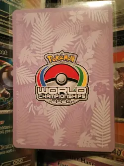 Pokemon TCG Flutter Mane World Championship 2024 Stamped Promo - Image 2