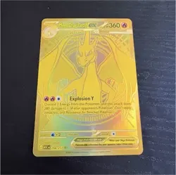 Pokemon Mega Charizard Y EX Mega Hyper Rare Holo Ascended Heroes English 294/217 - Image 2