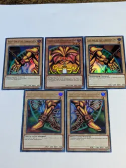 Yugioh Exodia The Forbidden One Ultra Rare Set LOB 25TH Near Mint - Image 1