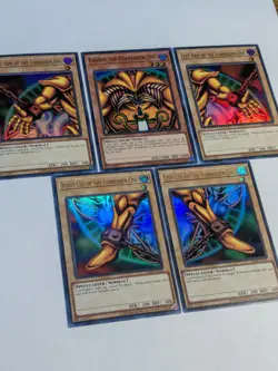 Yugioh Exodia The Forbidden One Ultra Rare Set LOB 25TH Near Mint - Image 2