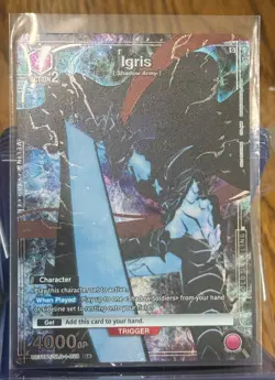 Union Arena Solo Leveling - Igris R* Rare Alternate Art SLG-1-028 - Image 1