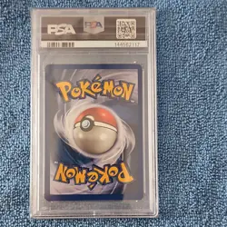 Pokemon Machomei 1999 German 1st Edition Holo PSA 9 Card #8/102 - Image 2