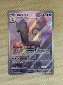 Aurorus 92/88 Illustration Rare Holo Card - Pokemon Perfect Order Near Mint - Image 1