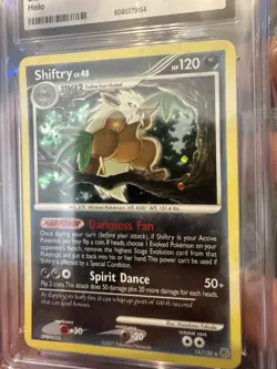 Shiftry 14/130 Holo Rare Diamond & Pearl Pokemon Card CGC 7 - Image 2