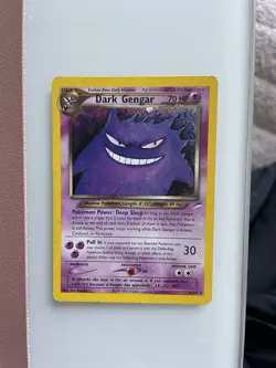 Pokemon TCG Neo Destiny Dark Gengar Holo Card 6/105 Unlimited Rare - Image 1