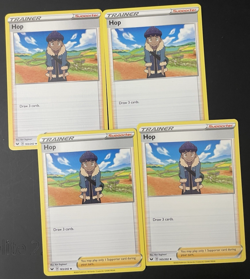 Hop x4 Playset Trainer Card 165/202 NM SWSH01: Sword & Shield Base Set - Image 1