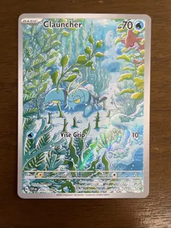 Pokemon TCG Clauncher Illustration Rare Card 205/198 Scarlet & Violet Base Set - Image 1