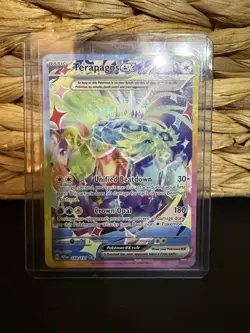 Pokemon Terapagos ex 169/131 Special Illustration Rare EX Holo Card - Image 1