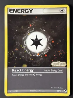 2x SWIRLS Reverse Holo React Energy 82/92 - Pokemon Legend Maker Card - MP - Image 5