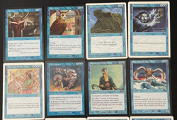 Vintage MTG Lot: 12 BLUE Cards - 6 RARES - NM/LP - Magic The Gathering - Image 2