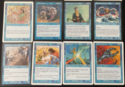 Vintage MTG Lot: 12 BLUE Cards - 6 RARES - NM/LP - Magic The Gathering - Image 3
