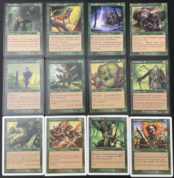 Vintage MTG Lot: 12 GREEN Cards - incl Rare - NM/LP - Magic: The Gathering - Image 1