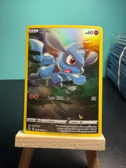 Riolu GG26/GG70 Crown Zenith Galarian Gallery Full Art Holo Pokemon Card - Image 1