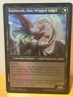 Sephiroth, Fabled SOLDIER (Foil) - Final Fantasy (FIN) M0115 - Image 2