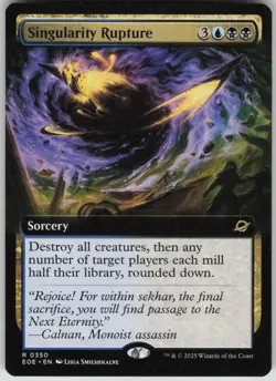 MTG TCG Singularity Rupture (Extended Art) R Edge of Eternities 350 - Image 1