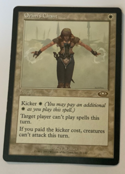 MTG Orim's Chant Planeshift Regular - Image 1