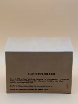 MTG Secret Lair Commander Raining Cats And Dogs - Sealed - Image 2