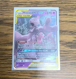 Pokemon Mewtwo and Mew GX Tag Team Card #71 - Image 1