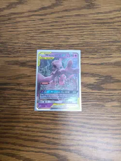 Pokemon Mewtwo and Mew GX Tag Team Card #71 - Image 3