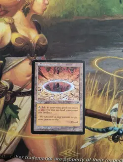 Wizards Reflecting Pool Land Tempest Rare Regular 1997 Adam Rex - Image 1