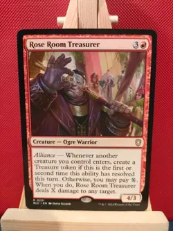 Rose Room Treasurer - Bloomburrow Commander - Rare - NM - MTG - Image 1