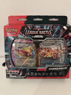 POKEMON CHARIZARD EX LEAGUE BATTLE DECK - NEW - FACTORY SEALED - Image 1