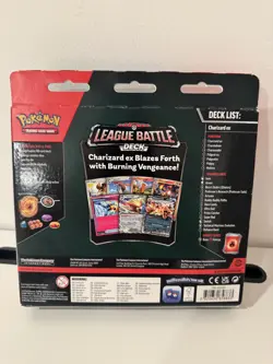 POKEMON CHARIZARD EX LEAGUE BATTLE DECK - NEW - FACTORY SEALED - Image 2
