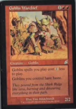 Goblin Warchief - Scourge: #97, Magic: The Gathering Lp C287 - Image 1