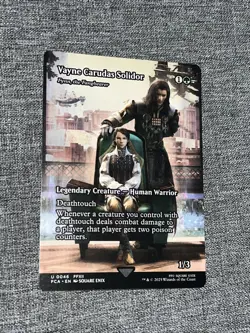 MTG, MAGIC: VAYNE CARUDAS SOLDIER,FLYNN THE FANGBEARER UNCOMMON ,FCA,0046 REG. - Image 1