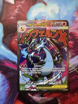 Pokemon - MEGA CHARIZARD X EX - BLACK STAR PROMO HOLO - MEP 023 - NM - Image 1