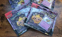 LOT of 4 Pokemon Paldean Fates Tech Sticker Booster Packs 12-PACKS 190240.5 - Image 4