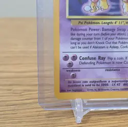 Alakazam - 1/102 Base Set Holo Rare Unlimited Pokemon TCG Card - Image 4