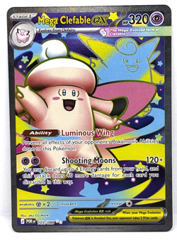 Mega Clefable ex - 103/088 Pokemon TCG Perfect Order Ultra Rare Pokemon Card - Image 1