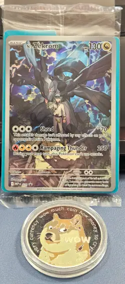 Pokemon TCG: N's Zekrom - Ascended Heroes Promo - SEALED - Image 1