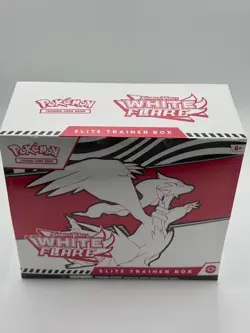 Pokemon TCG White Flare ETB Elite Trainer Box Factory Sealed Scarlet Violet - Image 1