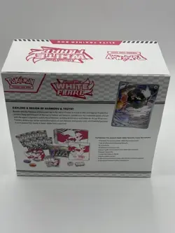 Pokemon TCG White Flare ETB Elite Trainer Box Factory Sealed Scarlet Violet - Image 2