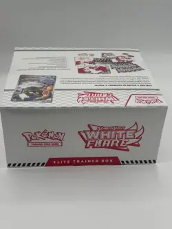 Pokemon TCG White Flare ETB Elite Trainer Box Factory Sealed Scarlet Violet - Image 5