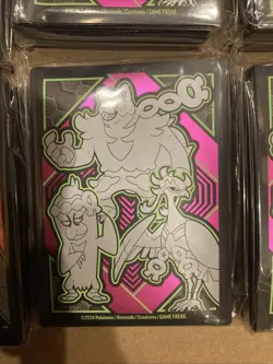 10 Sets Of Pokemon TCG Card Sleeves x65 - Shrouded Fable Elite Trainer Box - Image 2