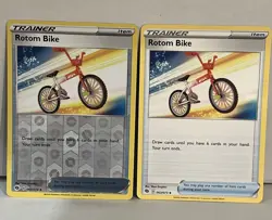 Pokemon - Rotom Bike - 063/073 - Reverse Holo - Champion's Path - Set - Image 1