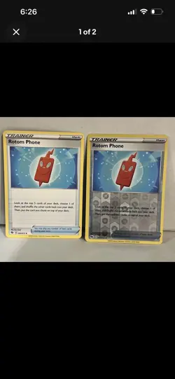 Pokemon - Rotom Bike - 063/073 - Reverse Holo - Champion's Path - Set - Image 3