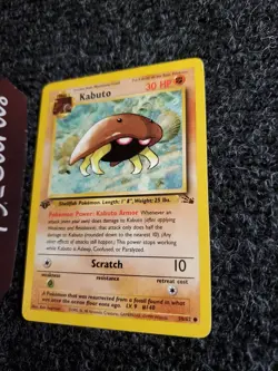 Kabuto 50/62 - Fossil 1st Edition - Common - NM - Image 2