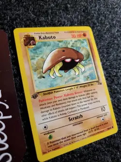 Kabuto 50/62 - Fossil 1st Edition - Common - NM - Image 3