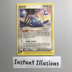 Azurill - Sandstorm Pokemon Tcg 31/100 2003 Vintage - Image 1