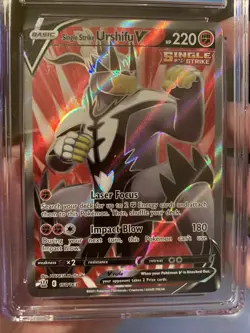 Single Strike Urshifu V 2021 Pokemon Battle Styles 150/163 Full Art CGC 10 Pop 3 - Image 2