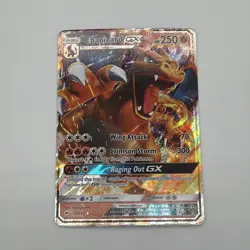 2017 POKEMON BURNING SHADOWS CHARIZARD GX 20/147 ULTRA RARE HOLO NM - Image 3