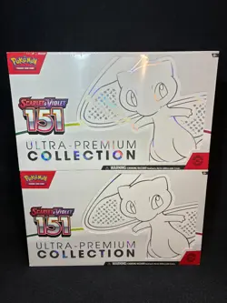 Lot of (2) Pokemon TCG Scarlet & Violet 151 Ultra Premium Collection UPC Sealed - Image 1