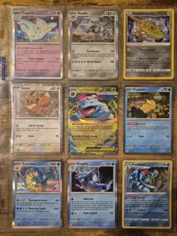 Pokemon Binder Mixed Lot Of 99 - Holo Rares Mcdonalds Promo See Pics Pikachu TCG - Image 2