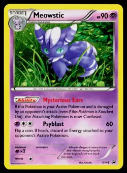 Meowstic - Holo XY48 Promo Pokemon XY Promos NM - Image 1