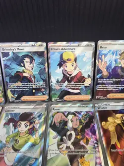 Pokemon TCG Full Art Ultra Rare Trainer-Supporters Lot (x10) English NM No Dupes - Image 3